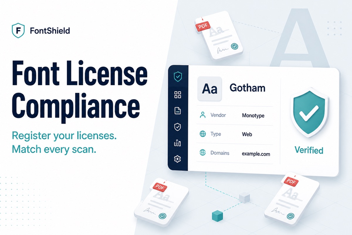 Font License Compliance: How to Prove You Own the Fonts on Your Website