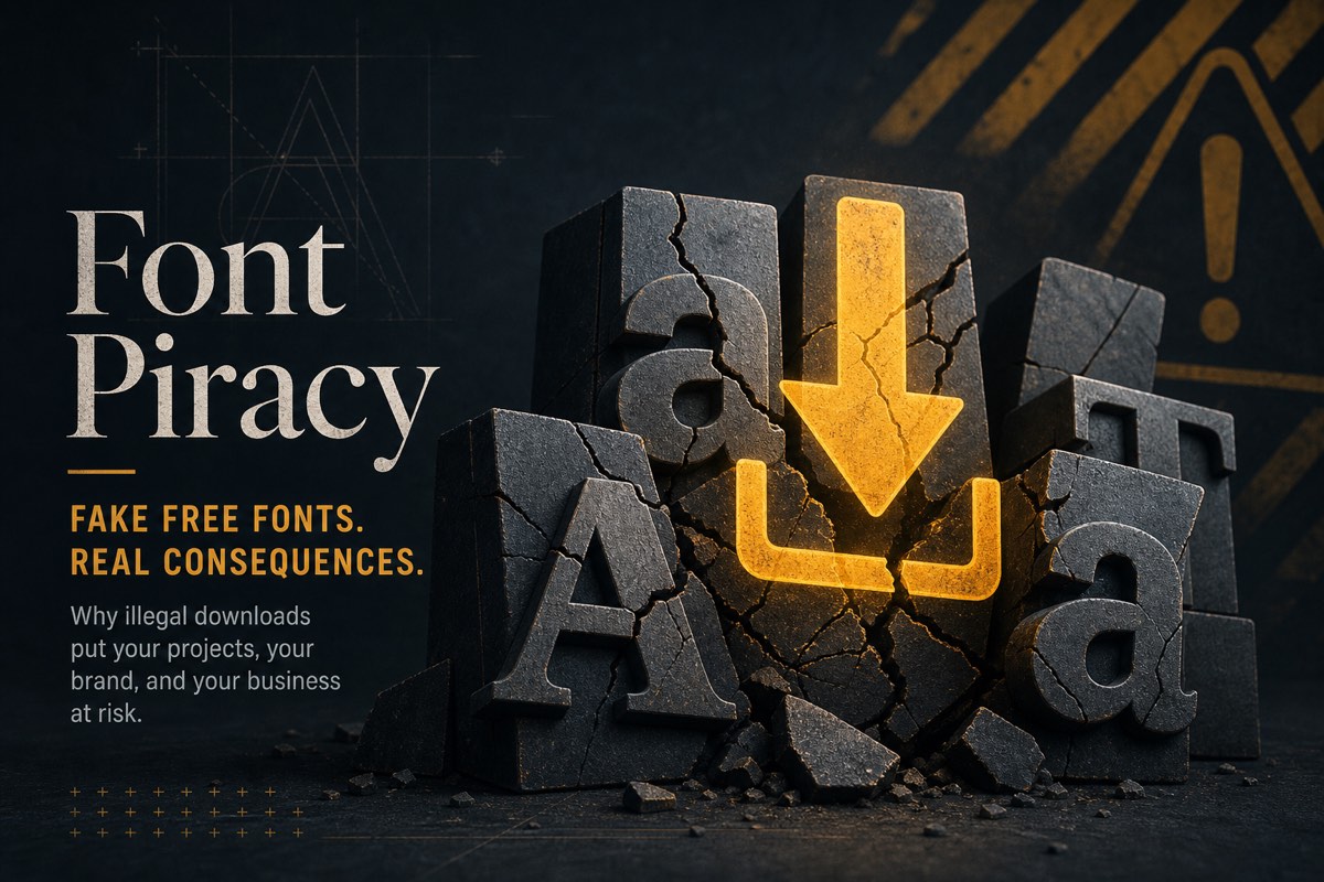 Font Piracy Sites: Why "Free Download" Fonts Are a Legal Trap