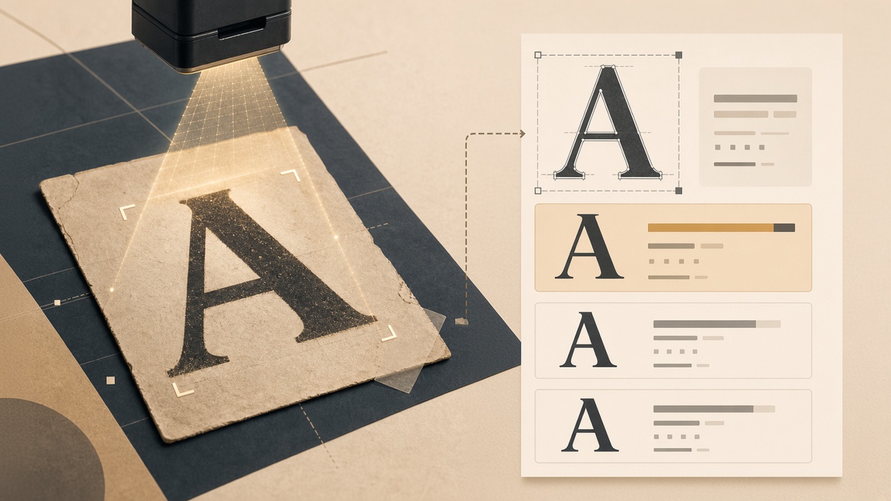 Identify Fonts in Screenshots with FontScanner
