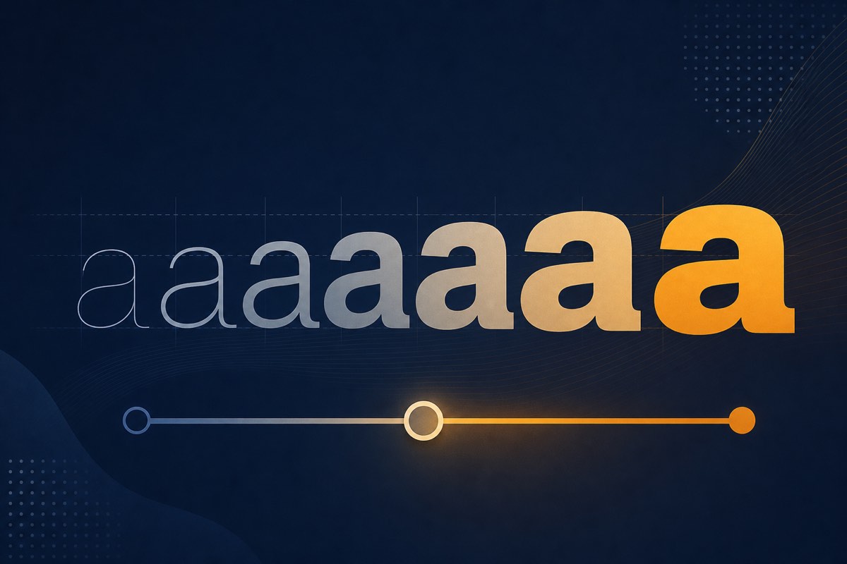 Variable Fonts Explained: Performance, Support, and Licensing